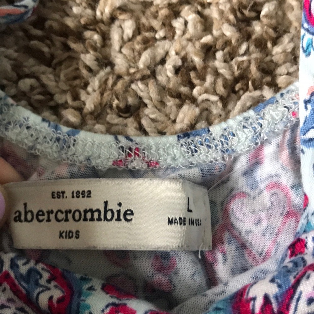 Abercrombie paisley romper